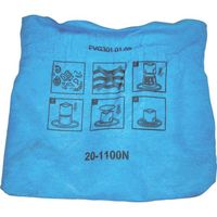 トラスコ中山 TRUSCO 業務用掃除機 乾湿両用クリーナーWDC800用布フィルター WDC-800FA 1個 653-1935（直送品）