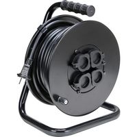 トラスコ中山 TRUSCO 電工ドラム ジェネラルリール15m 屋外用 ODL-15MBK 1台 666-1090（直送品）