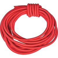 トラスコ中山 TRUSCO 丸ゴムロープ イージーロープ 6mmX5m 赤 ER705R-A 1本 659-0963（直送品）