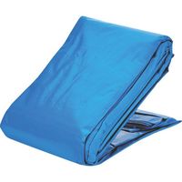 トラスコ中山 TRUSCO ブルーシートエコノミー #3000 2.7MX2.7M BSE-2727 1枚 664-2835（直送品）