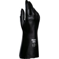MAPA 耐薬品ブチルゴム手袋 BUTOFLEX650 Mサイズ 34650008 1双 682-7314（直送品）