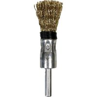 エンド型 筒型 15x6x25 毛丈30 真鍮メッキ鋼線0.25 スプリング付(10本入) ER-015SPT-10P 1箱(10本)（直送品）