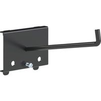 トラスコ中山 TRUSCO パンチングパネル用工具フック1本爪ロング 黒 SF-1L-BK 1個 689-0848（直送品）