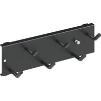 トラスコ中山 TRUSCO パンチングパネル用メガネレンチフック 横並び 黒 SF-MRF2-BK 1個 689-0833（直送品）