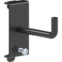 トラスコ中山 TRUSCO パンチングパネル用工具フック2穴掛け 1本爪 黒 SF-S-1-BK 1個 689-0846（直送品）