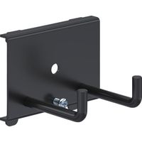 トラスコ中山 TRUSCO パンチングパネル用工具フック2本爪 黒 SF-1W-BK 1個 689-0840（直送品）