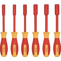 ボッシュ 絶縁ソケットドライバー 6種セット 1600A02NF3 1セット(6本) 689-9655（直送品）
