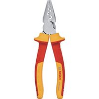 ボッシュ 絶縁圧着ペンチ 全長180mm 1600A02NE6 1丁 689-9660（直送品）