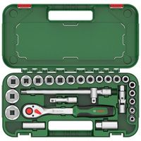 ボッシュ ラチェットセット 1/2インチ25ピース 1600A02Z9F 1セット(25個) 689-3552（直送品）