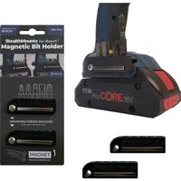 StealthMounts社 ステルスマウント マグネットビットホルダー(2個入り)ブラック BH-BO-BLK-2 1セット(2個)（直送品）