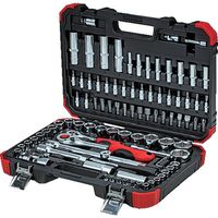 GEDORE ソケットレンチ・ビットセット 差込角1/2・1/4 94点 3300057 1セット 680-0950（直送品）