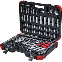 GEDORE ソケットレンチ・ビットセット 差込角1/2・3/8・1/4 172点 3300058 1セット 680-0951（直送品）