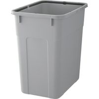 トラスコ中山 TRUSCO PPペール角型99L TPPK-90-GY-A 1個 694-9638（直送品）