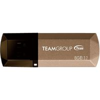 TEAM（チーム） USB3.0キャップ式USBメモリ8GB TC15538GD01　1個（直送品）