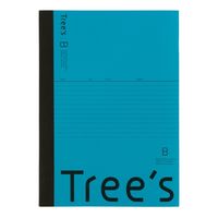 日本ノート Trees B5 B罫 30枚 ライトブルー UTR3BLB 1冊（直送品）