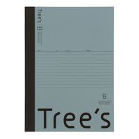 日本ノート Trees B5 B罫 30枚 ブルーグレー UTR3BGR 1冊（直送品）