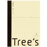日本ノート Trees　Ａ５　Ａ罫　３０枚　クリーム UTRAA5C 1冊（直送品）