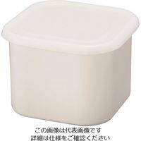 新輝合成 TONBO ホーローぬか漬けポット角2型 01392 1個 188-2873（直送品）