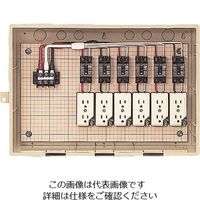 未来工業 未来 屋外電力用仮設ボックス 15-6CTBT 1個 205-2438（直送品）