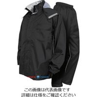 トオケミ ニューバリューレインスーツ ブラック 7705-BK