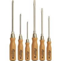 ボンダス・ジャパン ボンダス 木柄貫通ドライバー(六角ボルスター付)セット 95715W 1組 152-8771（直送品）