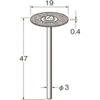 日本精密機械工作（Leutor） リューター 電着ダイヤモンドディスク_2