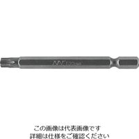 長堀工業 ナック トルクスT型ソケット 差込角6.35xT25x100L B4-T25X100 1セット(10本) 853-1616（直送品）