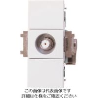 日本アンテナ テレビ端子 4K8K対応 スイッチ付2端子型 BL7FSE(3) 1個 167-4275（直送品）