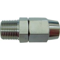 八興販売 ハッコウ ニューフレックス専用金具 8.5X12.5φ用XR3/8オネジ E-EO-85-R3/8 1個 814-6280（直送品）