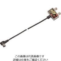 日本アンテナ ケーブル付2分配器 4K8K対応 1端子電通型 入力1.5m ED215 1個 167-4243（直送品）