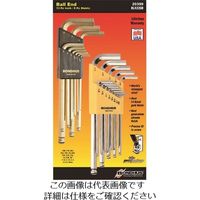 ボンダス・ジャパン ボンダス ボールポイントLレンチセット ダブルパック BLX9MG&BLX13B BLX22GB 1セット（直送品）