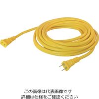 正和電工 15A延長コード1ッ口 黄 GA-10