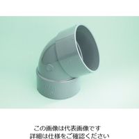 東栄管機 トーエー VU継手 60°エルボ 150 VU60L150 1個 857-9157（直送品）