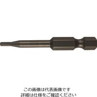近江精機 近江 六角6.35 溝9差込 ヘキサゴンビット H2 全長50 段付φ4x26 V17X-H2-50-4 1セット(10本)（直送品）