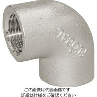 フローバル FLOBAL リブなしエルボ(SCS13A) 04100128 VL2-12 1個 734-0532（直送品）