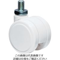 東海キャスター 東海 デザインキャスター ホワイト50径 許容荷重60kgf TFW50N8L-14 1個 132-9827（直送品）