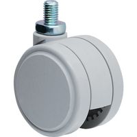 東海キャスター 東海 デザインキャスター ライトグレー60径 許容荷重80kgf TF60N8L-14 1個 132-8275（直送品）