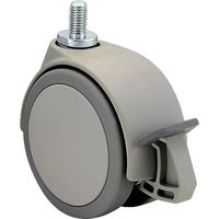 東海キャスター 東海 ベアリング入り エラストマー車輪 100径 NA100N16SL-25 1個 119-3370（直送品）