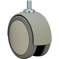 東海キャスター 東海 ベアリング入り エラストマー車輪 100径 NA100KN12L-22 1個 119-3896（直送品）