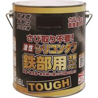 ニッペホームプロダクツ ニッぺ 油性シリコンタフ 1.6L ブラックチョコレート HYS107ー1.6 4976124218538 1缶（直送品）