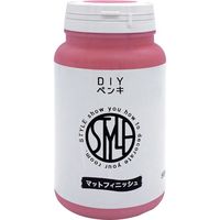 ニッぺ 水性つや消し塗料DIYペンキ 500ML ベリーピンク HUM350ー500 4976124889103 1個（直送品）