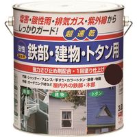 ニッペホームプロダクツ ニッぺ 油性鉄部・建物・トタン用 3.2L コゲチャ HUB115ー3.2 4976124216541 1缶（直送品）