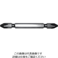 近江精機 近江 六角6.35 溝13差込 Wビット +3 全長45 V21W-3-45 1セット（10本） 807-2109（直送品）