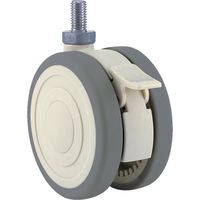 東海キャスター 東海 エラストマー車輪 100径 ステンレス SUSTEA100N12WSL-22 1個 119-3882（直送品）