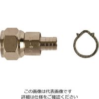 日本アンテナ F型接栓 S5CFB用ピン付 C15型 FP-5FB-15(K) 1個 167-1080（直送品）