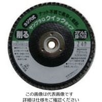 富士製砥 富士 ディスクペーパーサンプラQ 100XM10 Z40 SDQZ40 1セット(10枚) 732-4715（直送品）
