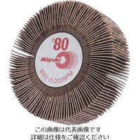 ミユキ産業 ミユキ ミニホイール J870K 80X25X6 80# MM8025-80 1セット(5個) 828-4763（直送品）