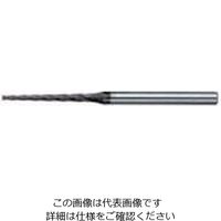 日進工具 NS 深リブ用テーパーエンドミル MRT425 φ2.5X1度30分X16 2.5X1.30X16 1個 697-8894（直送品）