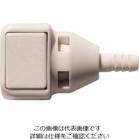 日東工器 日東 キューブカプラ相手側取付サイズ内径φ4チューブ(65184) SPC-04SH-VL-IVR POM 1個 128-7577（直送品）