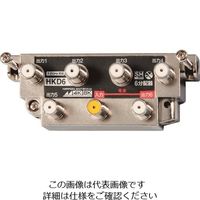 日本アンテナ 屋内用6分配器 4K8K対応 一端子電通型 本体可動式 HKD